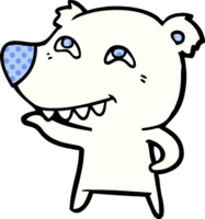 cartone animato orso polare png