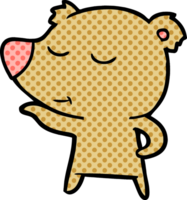 happy cartoon bear png