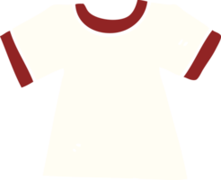 t-shirt de griffonnage de dessin animé png