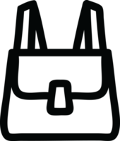 skola ryggsäck ikon symbol png