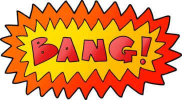 cartoon bang symbol png