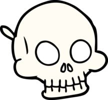 cartone animato Halloween cranio maschera png