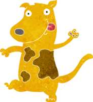 cartoon happy dog png