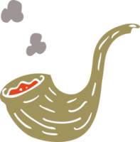 dessin animé doodle pipe png