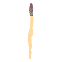 magic wand with gemstone png