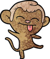 funny cartoon monkey dancing png