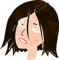 cartoon annoyed woman png