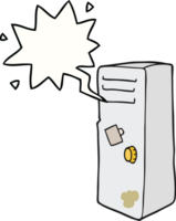 cartoon locker with speech bubble png