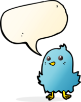 cartoon bird with speech bubble png