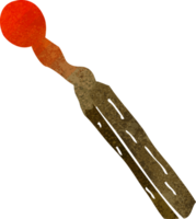 cartoon burnt match png