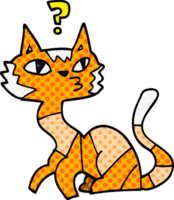 cartoon doodle cat png