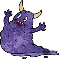 cartoon doodle demon png