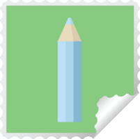 blue coloring pencil graphic square sticker stamp png