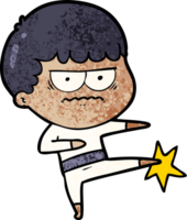 cartoon annoyed man png