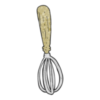 textured cartoon whisk png