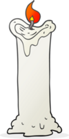 drawn cartoon spooky candle png