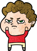 cartoon angry man png