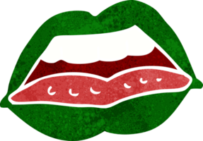 dibujos animados sexy Víspera de Todos los Santos labios símbolo png