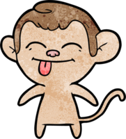 divertente cartone animato scimmia png