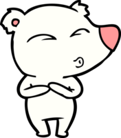 polar bear cartoon png