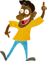 cartoon man with great idea png