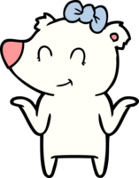 polar bear cartoon png