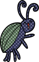 cartoon happy beetle png