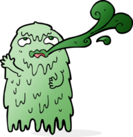 gross cartoon ghost png