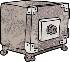 cartoon traditional safe png