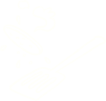 Burger Flipping Chalk Drawing png