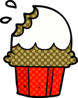 tecknad serie choklad muffin png