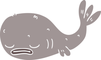 tecknad doodle av en fisk png