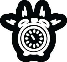 alarm clock icon symbol png