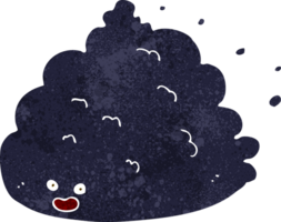 personaje de nube de dibujos animados png