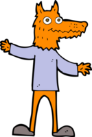 cartoon vos man png