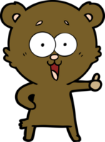 personnage de dessin animé d'ours png