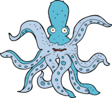 pulpo gigante de dibujos animados png