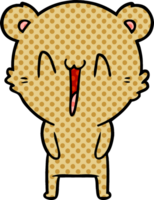 desenho de urso feliz png