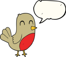 drawn speech bubble cartoon robin png