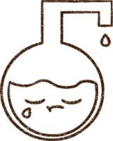 experimento científico dibujo al carboncillo png