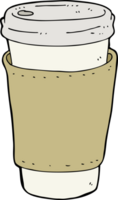 xícara de café de desenho animado png