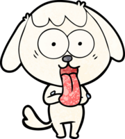 chien de dessin animé mignon png