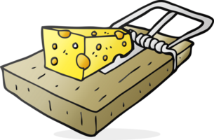 drawn cartoon mouse trap png