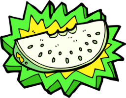 cartoon melon slice png