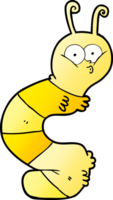 funny cartoon caterpillar png