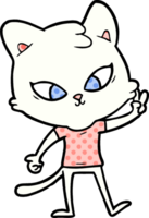 süße Cartoon-Katze png