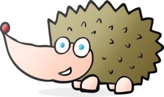 drawn cartoon hedgehog png