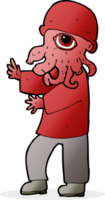 cartoon buitenaardse man png