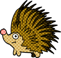 cartoon doodle stekelige egel png