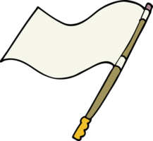 drapeau de griffonnage de dessin animé png